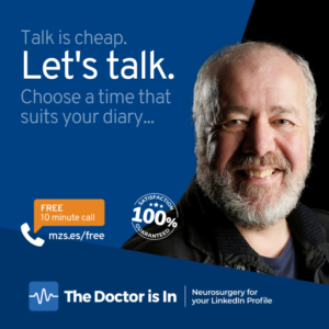 Let's talk. The Doctor is In...
